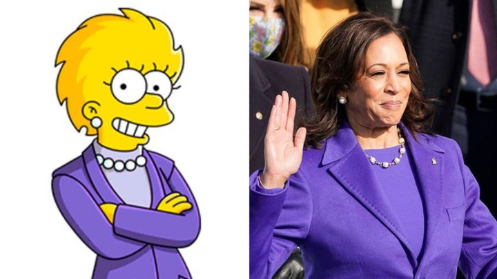 Otra predicción de Los Simpson: Kamala Harris como Lisa Simpson