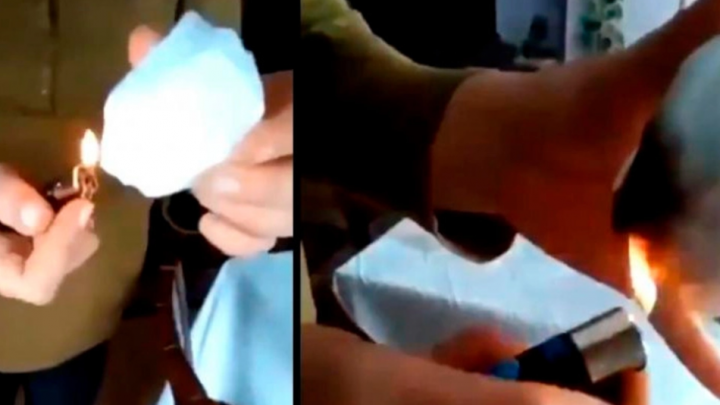 El temporal Filomena trajo también a los insólitos «negacionistas de la nieve»