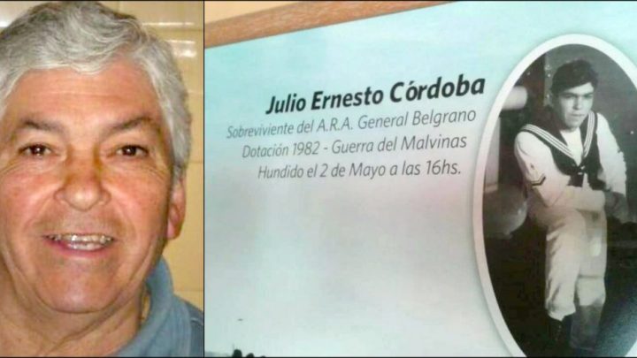 Falleció el ex combatiente de Malvinas Julio Ernesto Córdoba