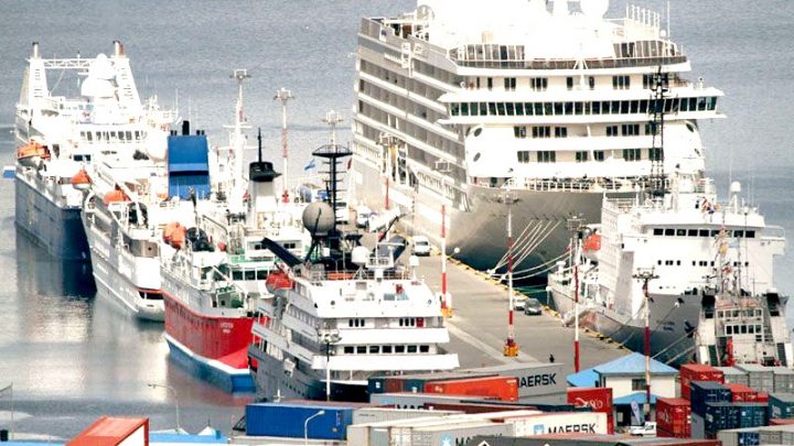 Se abrieron los sobres de la licitación para obra de ampliación del muelle comercial del puerto de Ushuaia