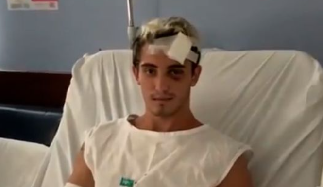 “Gracias a Dios estoy vivo”: el desgarrador testimonio de Matías, el joven atacado a botellazos en un boliche