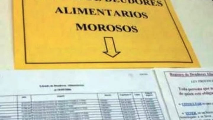 Deudores cuota alimentaria son 69 los registrados en TDF