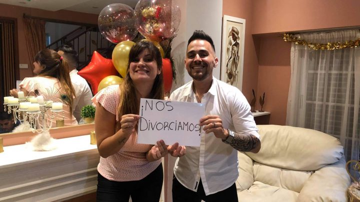 Se divorciaron y festejaron a lo grande: “El amor como pareja se terminó, pero no como personas”