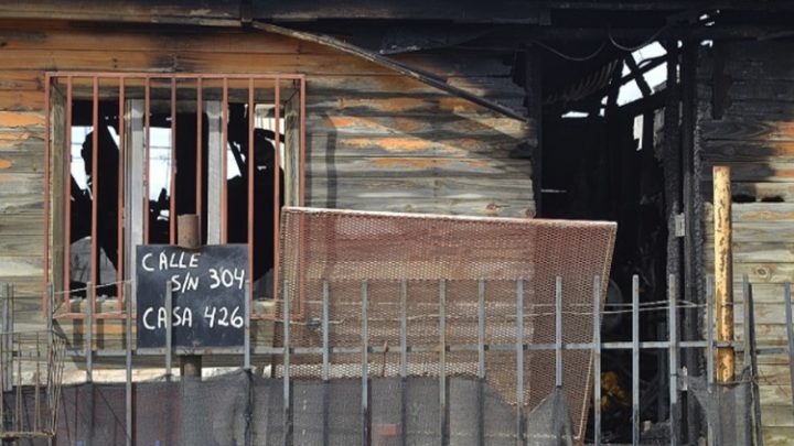 Incendio afecto una vivienda