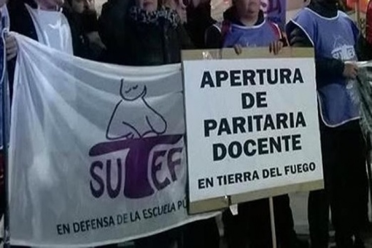 El SUTEF reclama al gobierno por llamado a paritarias