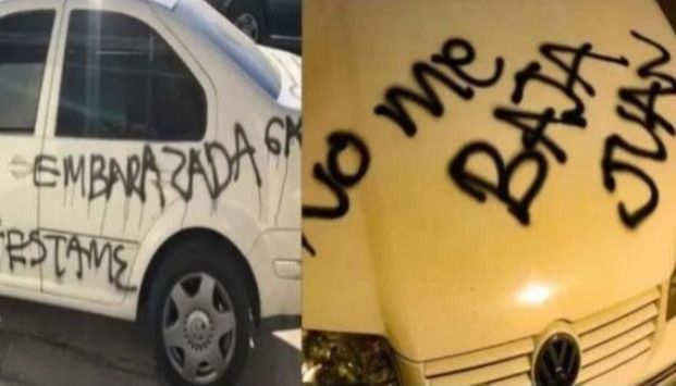 «Estoy embarazada, no me baja Juan»: la historia viral detrás de estas llamativas pintadas «Estoy embarazada, no me baja Juan»: la historia viral detrás de estas llamativas pintadas