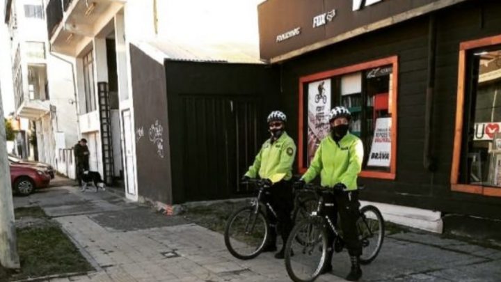 «Bicipolicías» ya patrullan las calles y avenidas de Río Grande