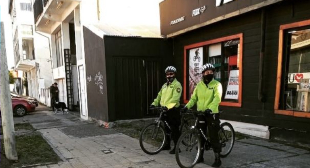 «Bicipolicías» ya patrullan las calles y avenidas de Río Grande