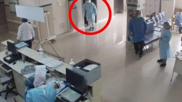Un policía se disfrazó de médico para ver a su padre internado por Covid-19 y lo encontró muerto
