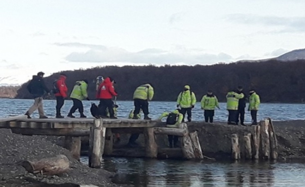 Encontraron restos óseos humanos en la zona del Lago Fagnano