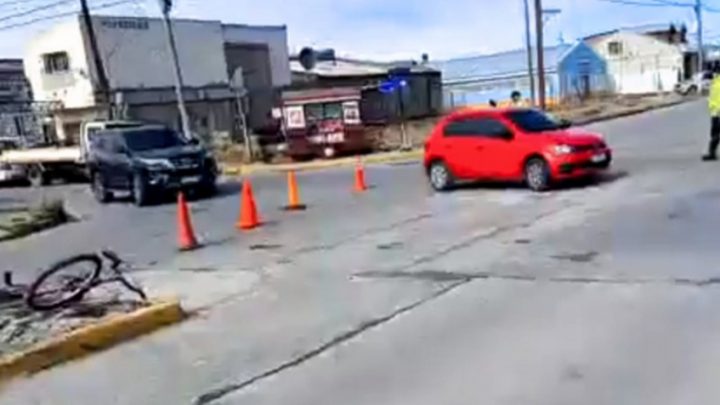 Atropellaron a una ciclista y debió ser hospitalizada