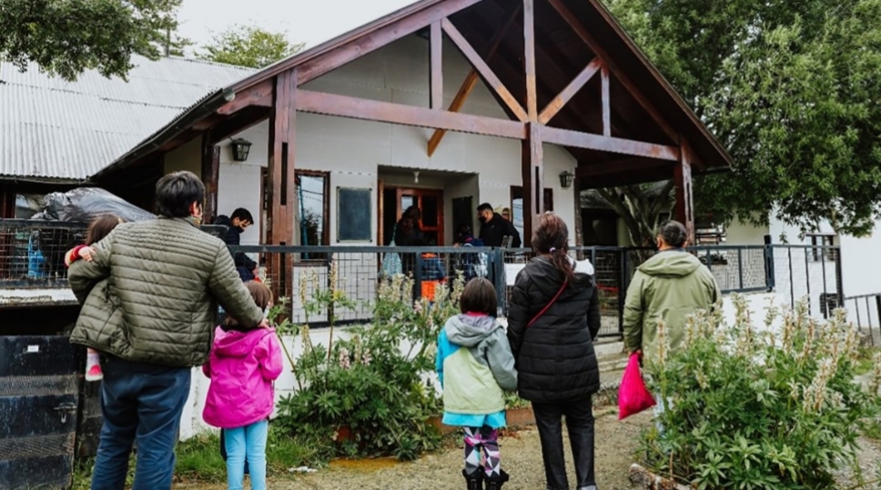 Escuela experimental de Ushuaia fue la primera en retomar las clases presenciales Escuela experimental de Ushuaia fue la primera en retomar las clases presenciales
