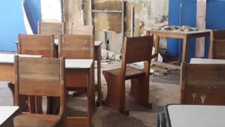 Una vergüenza: SUTEF dejó en evidencia el estado deplorable de las escuelas