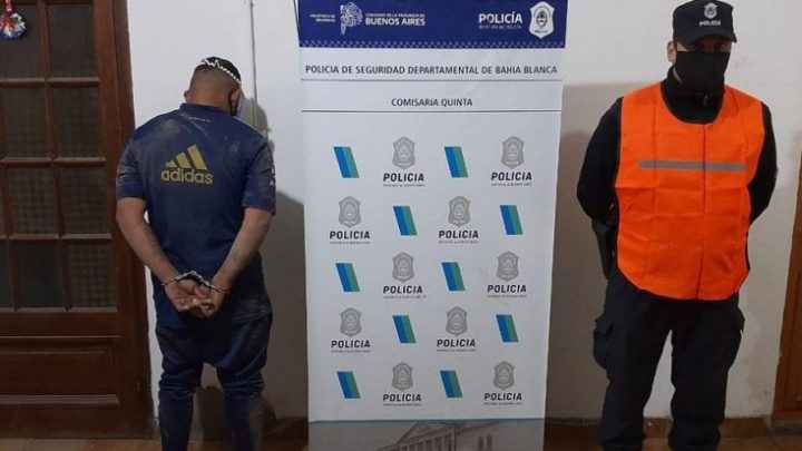 Desmayó de un golpe a una mujer policía que lo intentaba detener por violencia de género