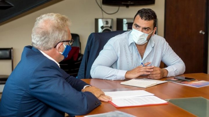 WALTER VUOTO: “ENCENDIMOS TODOS LOS MOTORES DE LA OBRA PÚBLICA EN LA CIUDAD”