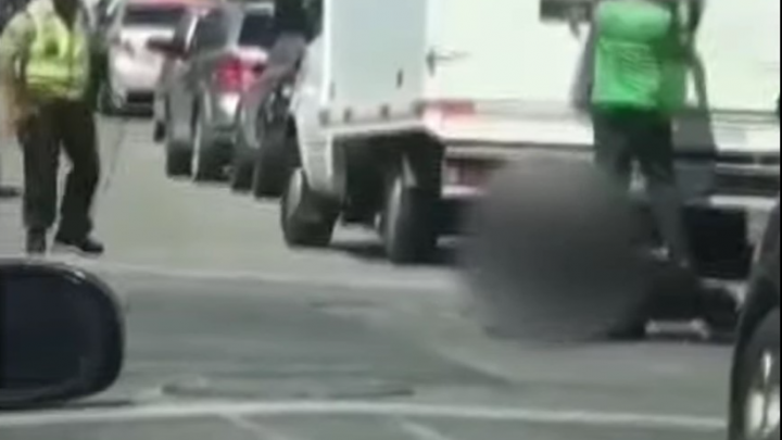 Un carabinero chileno mató a un malabarista y todo quedó filmado