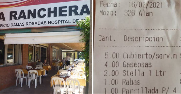Fueron a una parrillada y casi se infartan con la cuenta: «Nunca imaginé ese número»