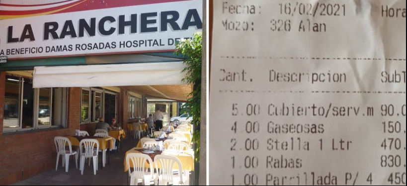Fueron a una parrillada y casi se infartan con la cuenta: «Nunca imaginé ese número»