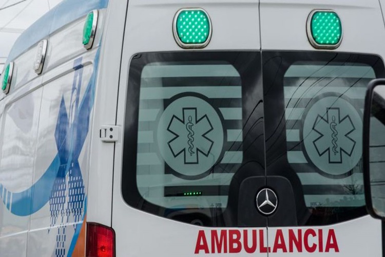 Se cayo de un camion y fue trasladado al Hospital