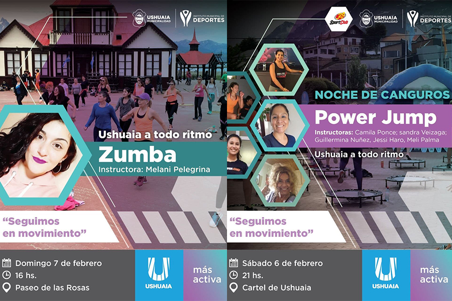 EL INSTITUTO MUNICIPAL DE DEPORTES PROPONE UN FIN DE SEMANA CON “USHUAIA A TODO RITMO”