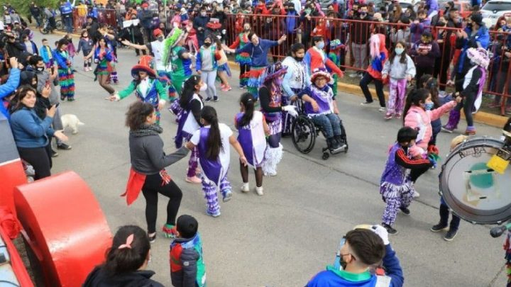 Chacra II se vistió de carnaval