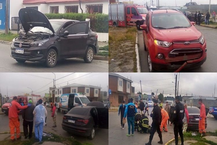 Conductor trasladado al hospital