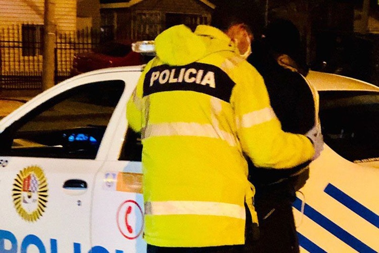 Conductor detenido por conducir borracho