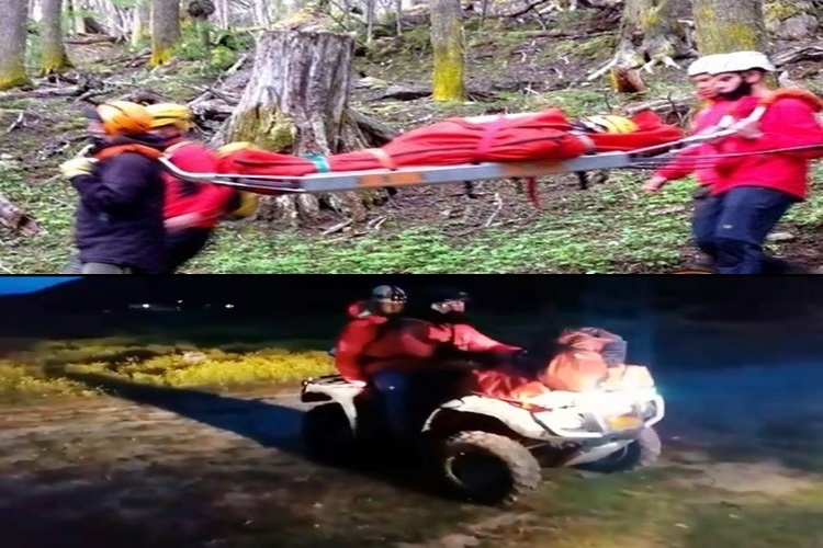 Doble rescate en Ushuaia de la Comisión de Auxilio