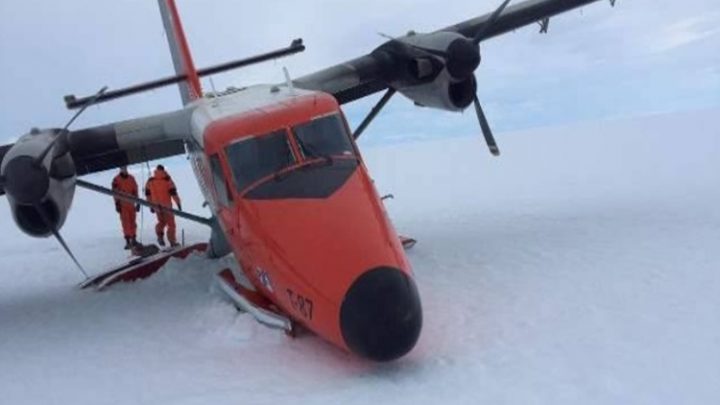 Accidente de avion argentino en la Antartida