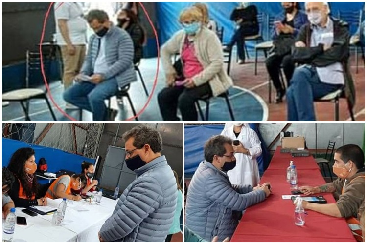 Actual funcionario municipal de Ushuaia, se vacuno alegando ser personal de Salud Actual funcionario municipal de Ushuaia, se vacuno alegando ser personal de Salud