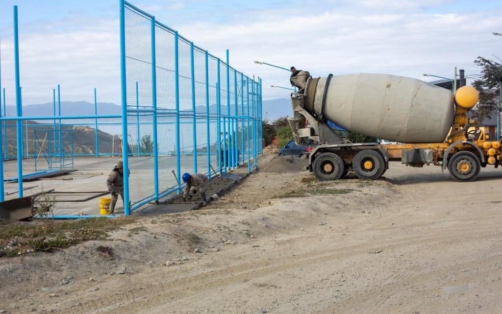 AVANZA LA OBRA DEL PLAYÓN DEL BARRIO MIRADOR DE LOS ANDES