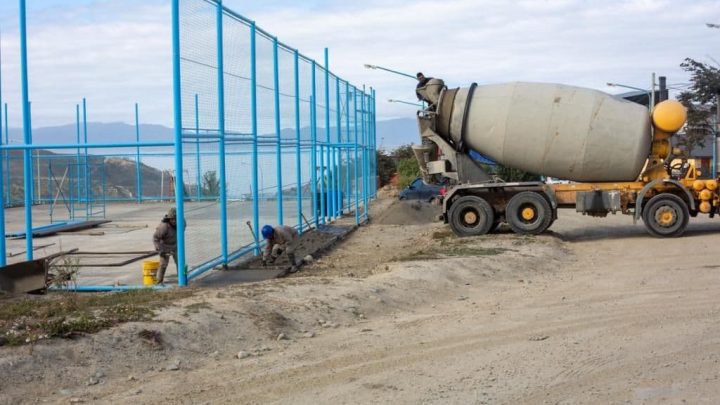 AVANZA LA OBRA DEL PLAYÓN DEL BARRIO MIRADOR DE LOS ANDES
