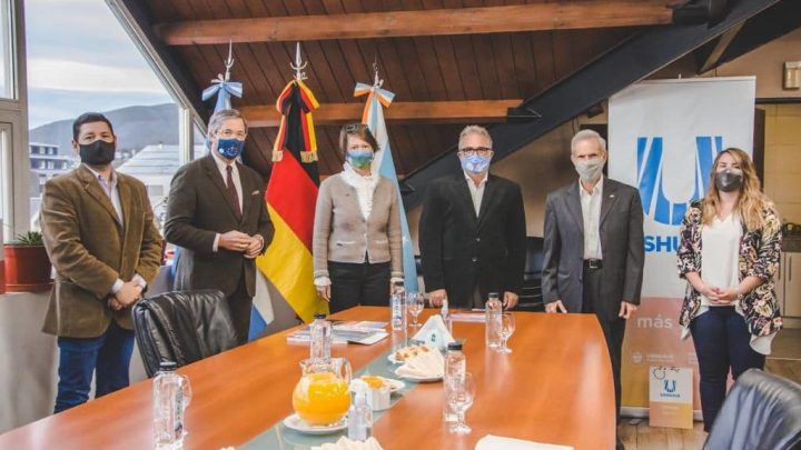 LA MUNICIPALIDAD DE USHUAIA RECIBIÓ AL EMBAJADOR DE ALEMANIA