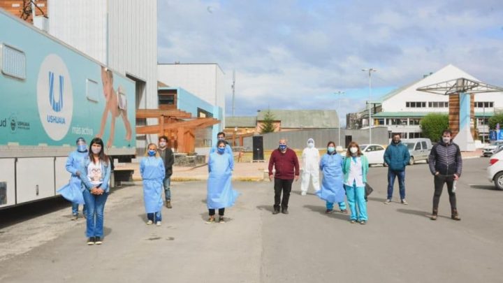 LA MUNICIPALIDAD DE USHUAIA REALIZÓ LA 4ta. JORNADA DE HISOPADOS INTENSIVOS EN LA CIUDAD