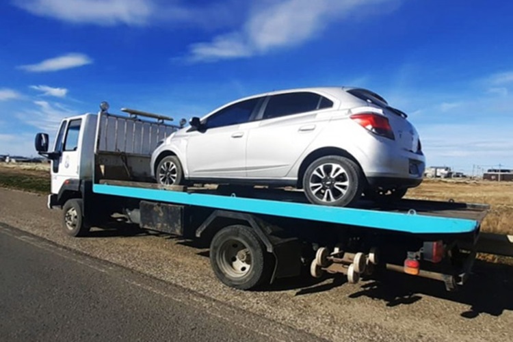 Manejaba borracho por la ruta y le secuestraron el vehiculo