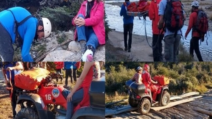 Tres rescates en Cascada Submarino y Laguna Esmeralda