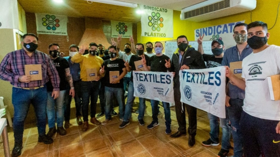 Vuoto mantuvo un encuentro con sindicatos de la provincia