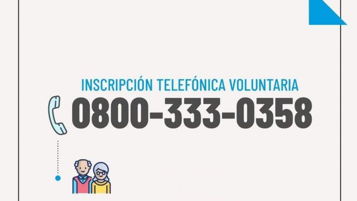 COVID-19: SE COMENZARÁ A VACUNAR A MAYORES DE 67 AÑOS