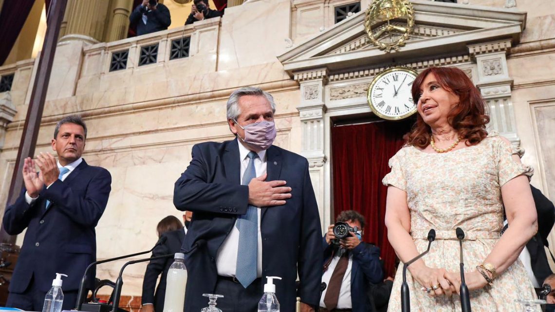 «No va a haber ningún ajuste que otra vez caiga sobre las espaldas de nuestro pueblo» «No va a haber ningún ajuste que otra vez caiga sobre las espaldas de nuestro pueblo»