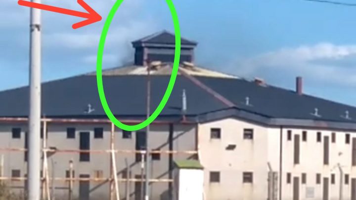 Se divisó una columna de humo en la Unidad de Detención