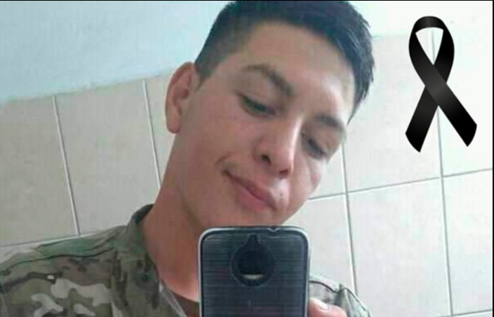 Un soldado voluntario fue asesinado este domingo por la madrugada