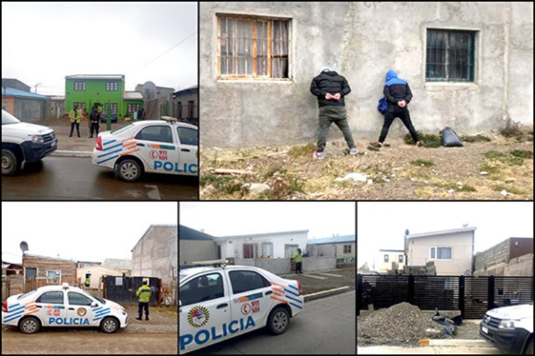 Detenidos por vender materiales de construccion robados