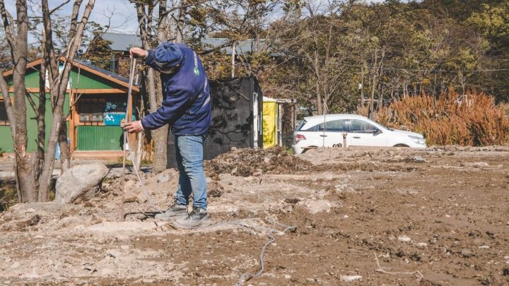 REALIZAN TRABAJOS DE SUELO PARA LA CONSTRUCCIÓN DE LA BASE DEL PRIMER PLAYÓN DEPORTIVO MUNICIPAL EN ANDORRA