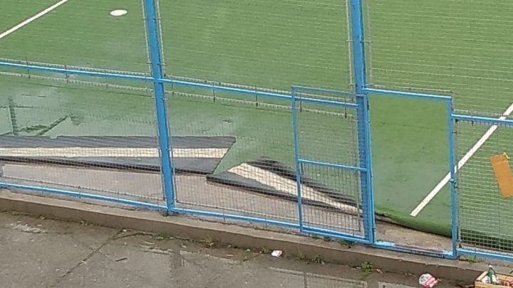 LA MUNICIPALIDAD REPUDIA ACTO DE VANDALISMO EN PLAYÓN MUNICIPAL