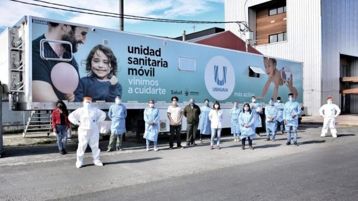 NUEVA JORNADA DE HISOPADOS DE LA MUNICIPALIDAD DE USHUAIA