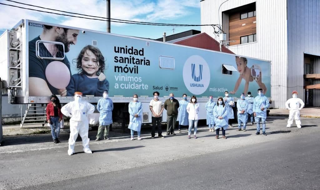 NUEVA JORNADA DE HISOPADOS DE LA MUNICIPALIDAD DE USHUAIA