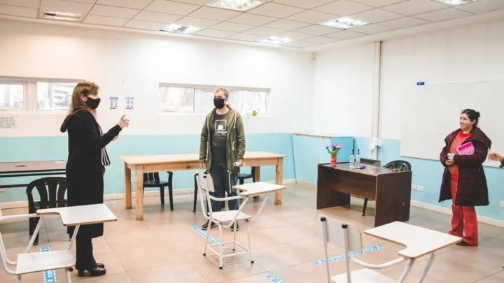 LA MUNICIPALIDAD CONSTATÓ EL CUMPLIMIENTO DE LOS PROTOCOLOS SANITARIOS EN LOS EDIFICIOS MUNICIPALES EDUCATIVOS