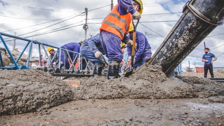 AVANZA EL HORMIGONADO DE FRANCISCO TORRES
