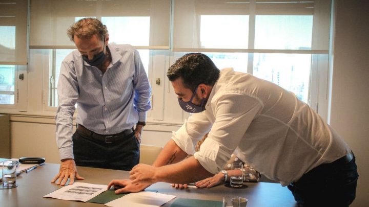 VUOTO SE REUNIÓ CON KATOPODIS PARA SEGUIR AVANZANDO EN OBRAS ESTRATÉGICAS PARA LA CIUDAD