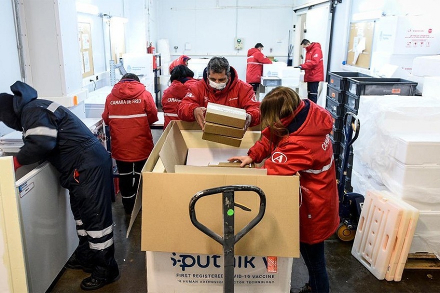 Nación Comenzó La Distribución De Una Nueva Partida De 306 Mil Dosis De Sputnik V A Las Provincias Nación Comenzó La Distribución De Una Nueva Partida De 306 Mil Dosis De Sputnik V A Las Provincias